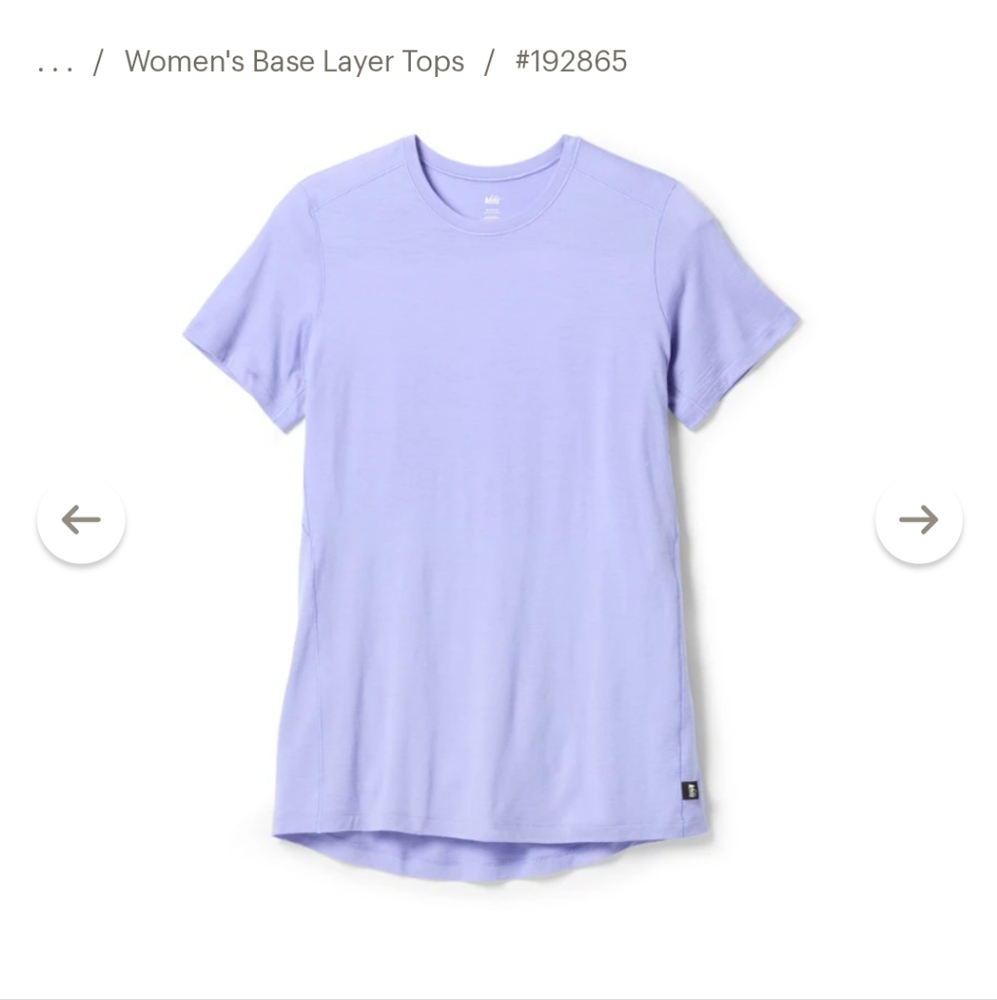 Merino Wool SPF Base Layer Crew